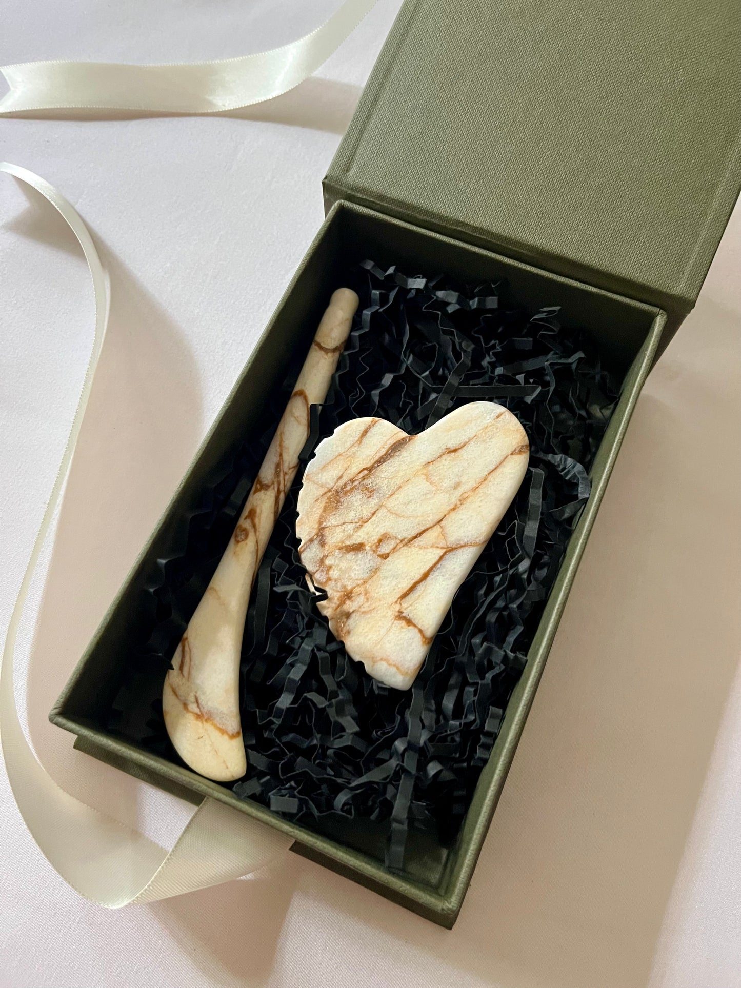 Vilma and Lapis Gua Sha